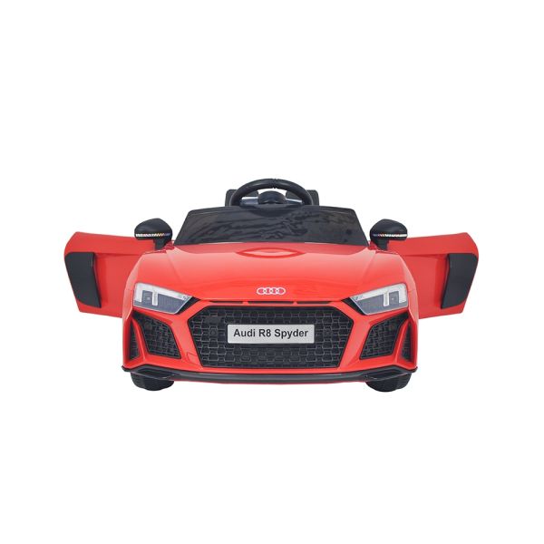 Auto elettrica per bambini Audi R8 Spyder Rossa Mazzeo Giocattoli