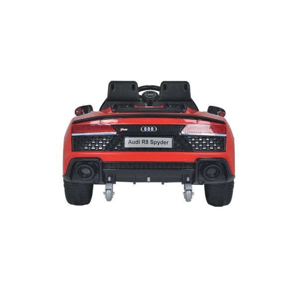 Auto elettrica per bambini Audi R8 Spyder Rossa Mazzeo Giocattoli
