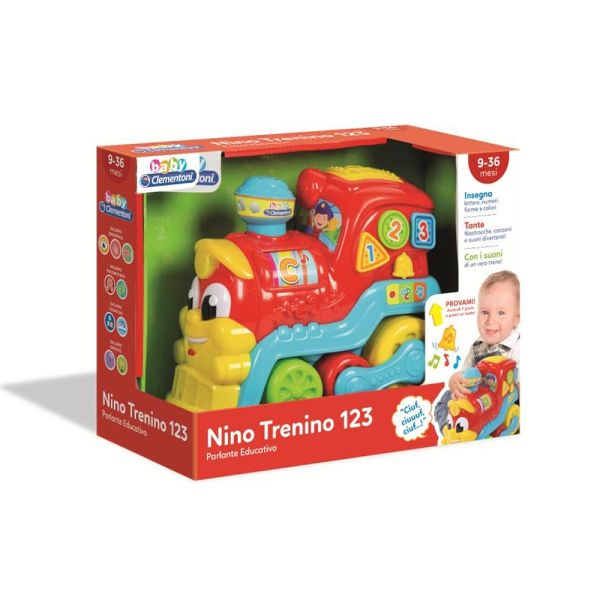 baby clementoni nino trenino 123
