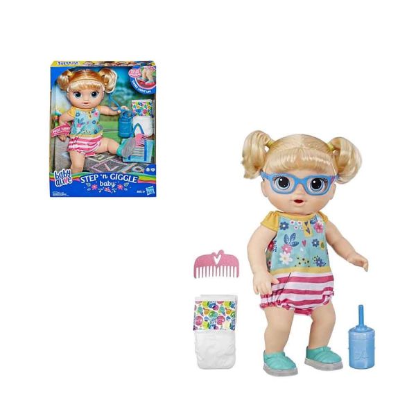 Bambola Baby Alive Step And Giggle Hasbro