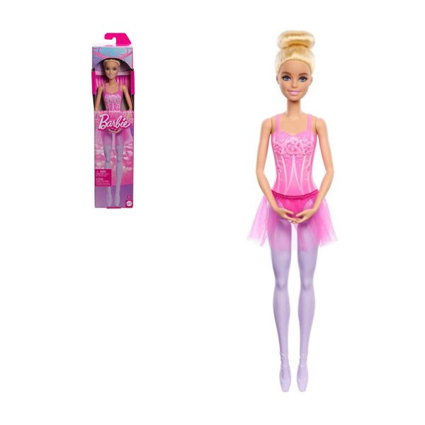 Bambola Barbie ballerina bionda Mattel