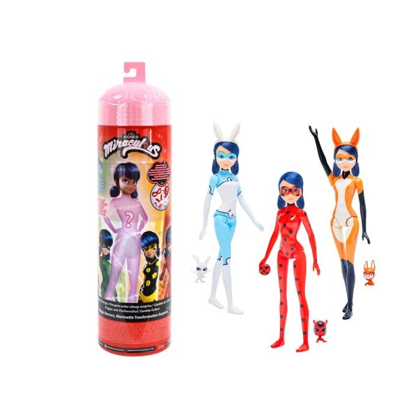 Bambola Miraculous color change Bandai