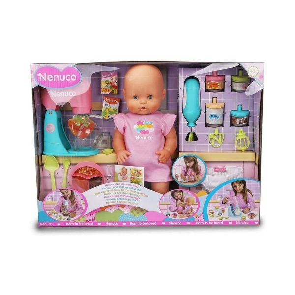 Bambola Nenuco Super Pappa con Accessori Famosa