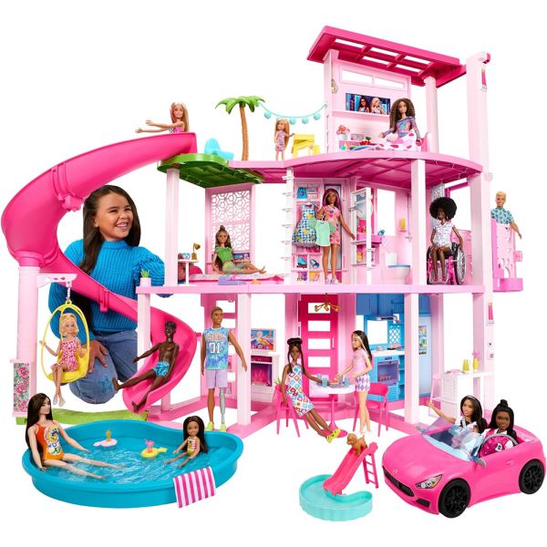 Barbie Casa Dei Sogni Con Accessori Mattel
