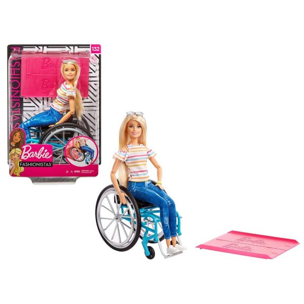 Barbie Sedia A Rotelle Mattel