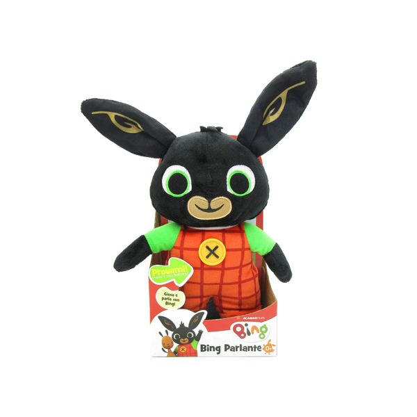 Bing Peluche Parlante 33 cm Versione Italiana Giochi Preziosi