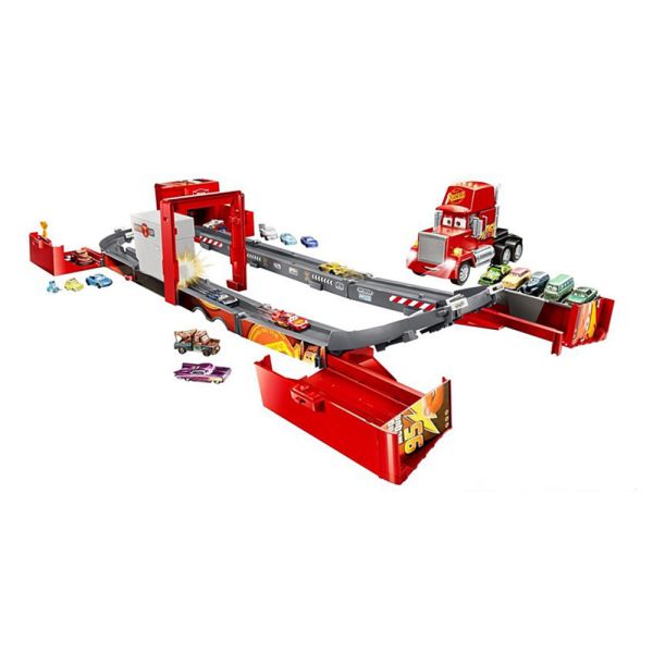 Camion Corsa Macchinine Cars Camion Mack In Con Pista Da Corsa Mattel