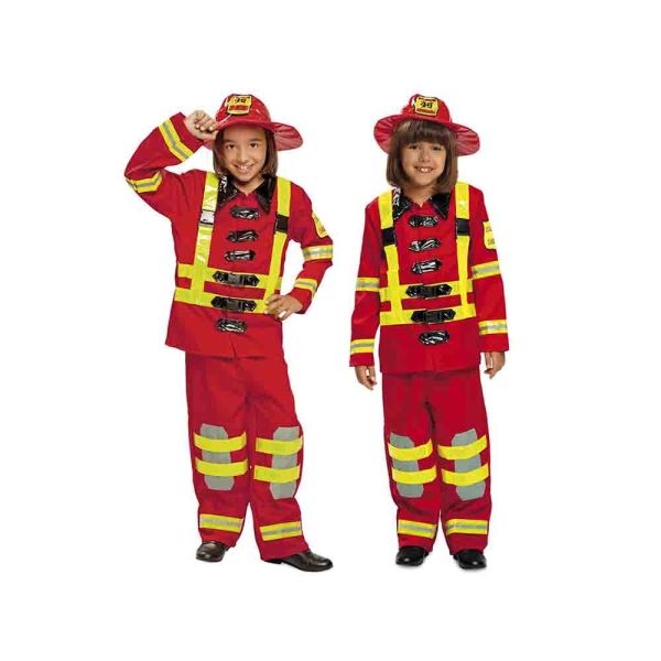 Costume pompiere bimbo shop