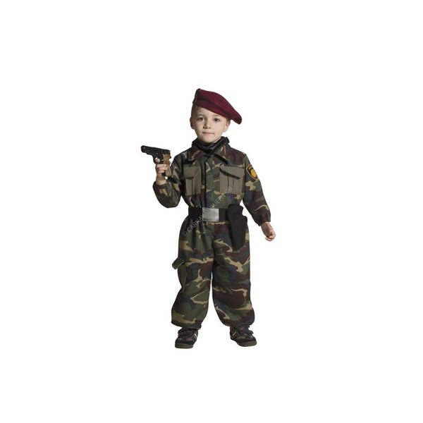 Vestito carnevale militare bambino on sale