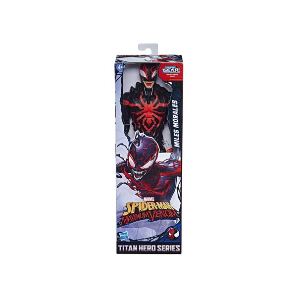 4 Action Figure Marvel Spider-Man Titan Hero Series - Spider-Man, Spider-Girl, Miles Morales, Scarlet Spider - 2