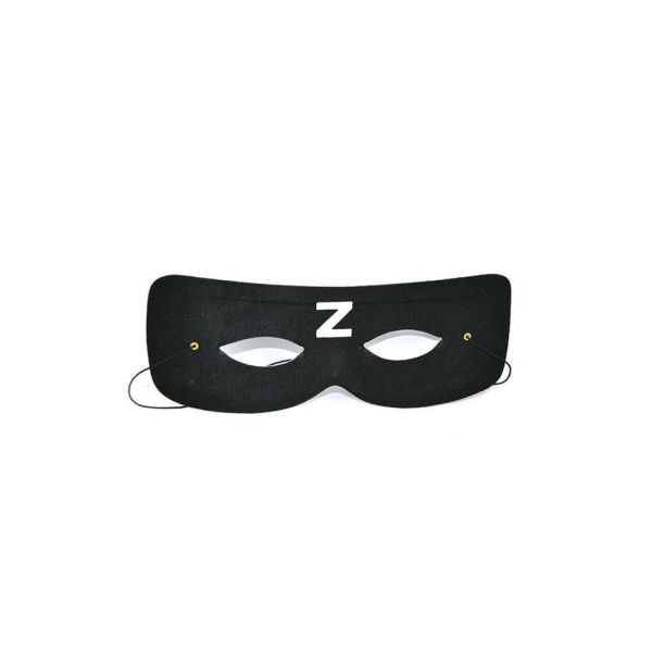Maschera nera di Carnevale in confezione