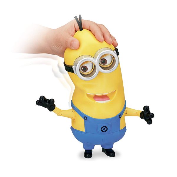 Giochi Preziosi Minions - Camera di Trasformazione Cattivissimo Me 4,Trasforma AVL Jerry in Mega Minion Jerry,Set da Gioco con Luci E Suoni, 2 Personaggi Inclusi, per Bambini dai 3 Anni
