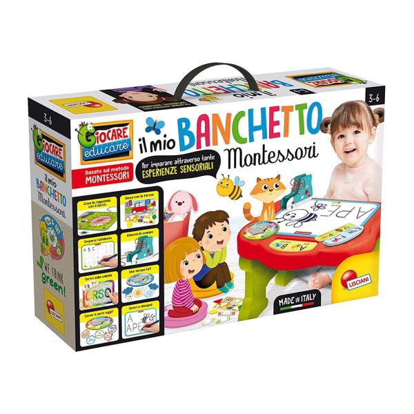 montessori il mio banchetto dei giochi educativi lisciani giochi