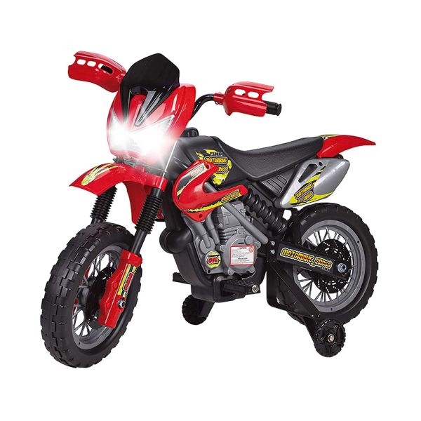 Moto cavalcabile elettrica 6V per bimbi Famosa