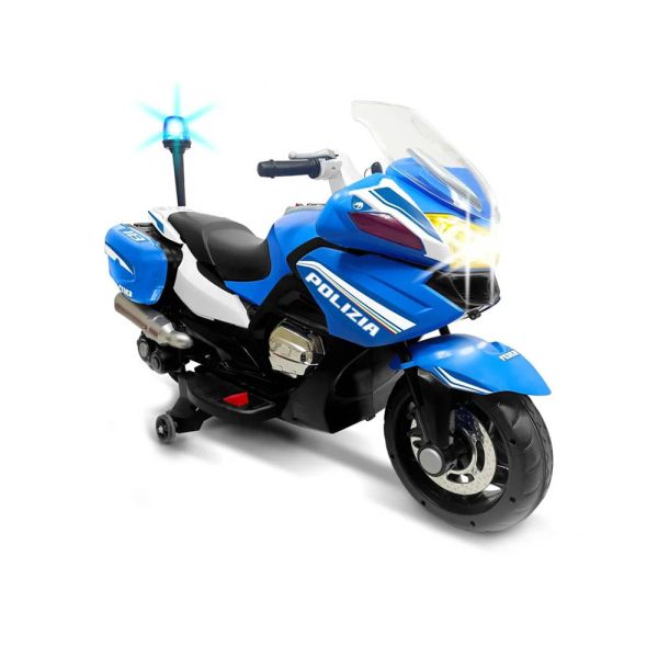 Moto cavalcabile Polizia 12 v Feber