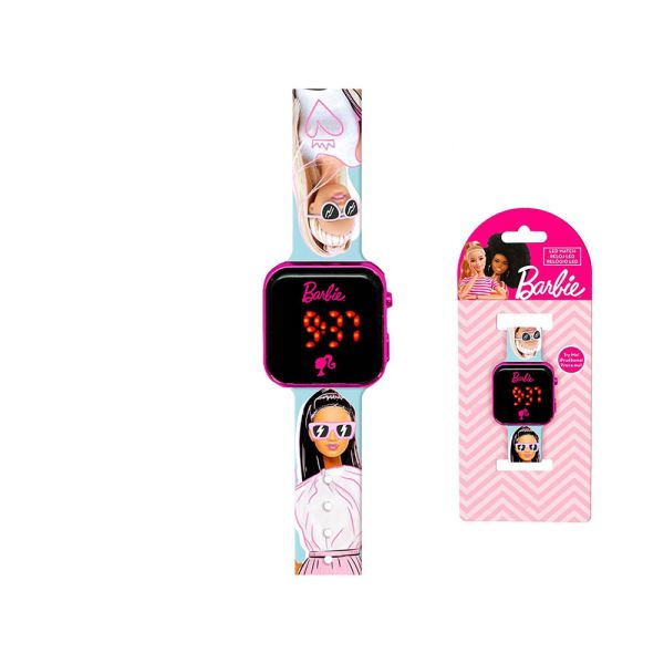 Orologio da polso digitale led Barbie Kids Euroswan
