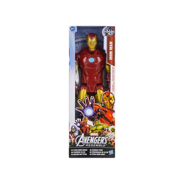 Personaggio Iron Man 30cm titan hero Hasbro