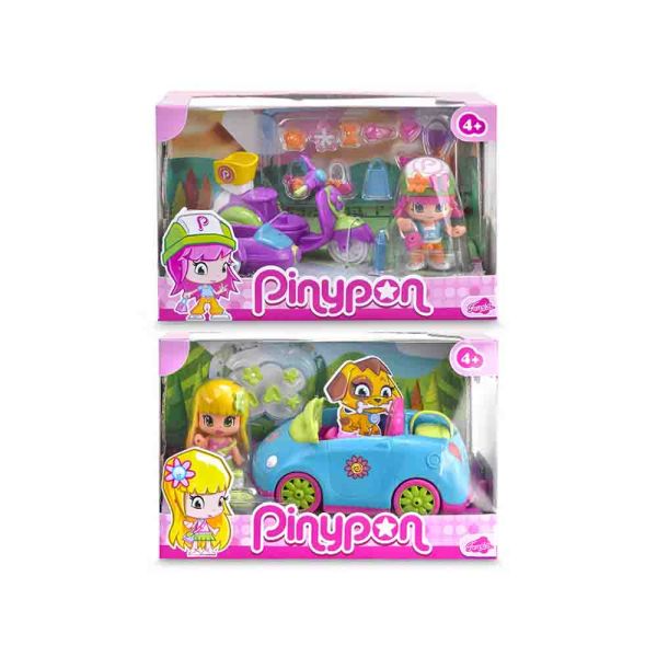 Pinypon playset Moto o Auto Famosa
