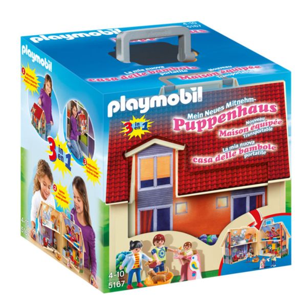 playmobil casa delle bambole portatile 5167