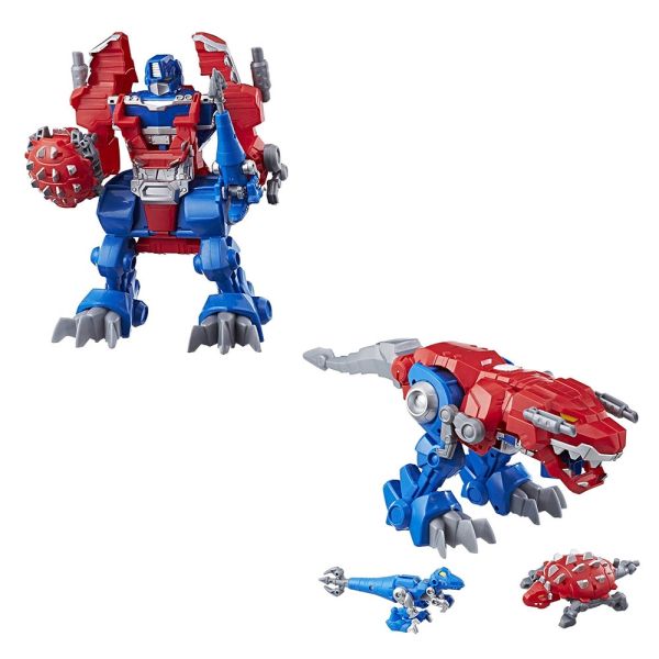 Transformers Rescue Bots - Set 4 Robot Soccorritori Da 12 Cm, Giocattolo Trasformabile 2 In 1 - 3