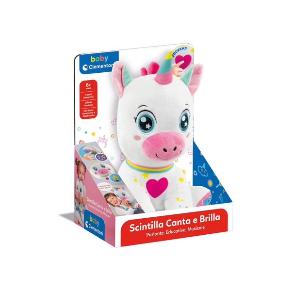 Peluche unicorno clementoni sales