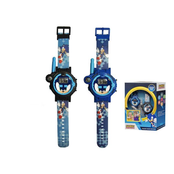 Set orologi Walkie talkie 2 in 1 Sonic Kids Euroswan