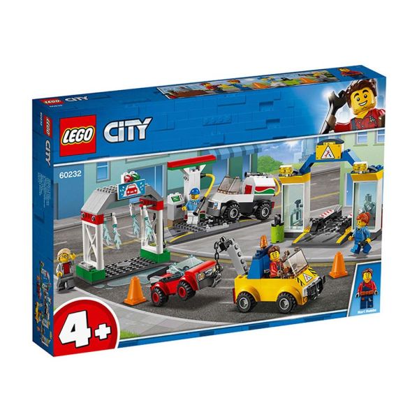 Stazione di servizio e officina Lego City