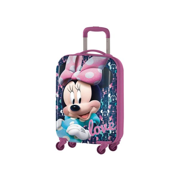 Disney Minnie Mouse Trolley Rigido Minnie Suitcase Valigia