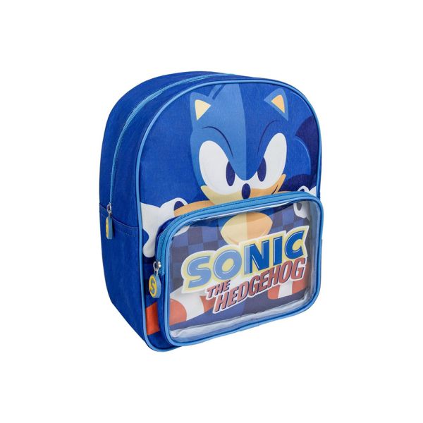 Zaino asilo bimbo Sonic multicolore