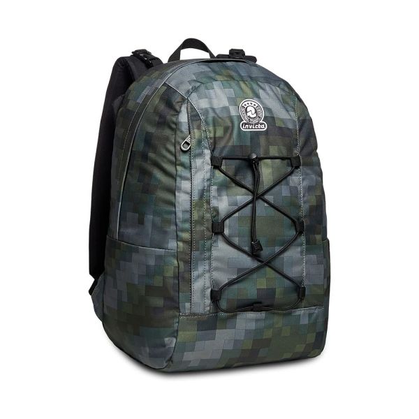 Zaino reversibile Pixel Camo Invicta