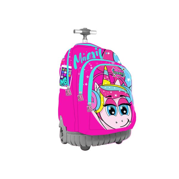 Trolley scuola unicorno cheap