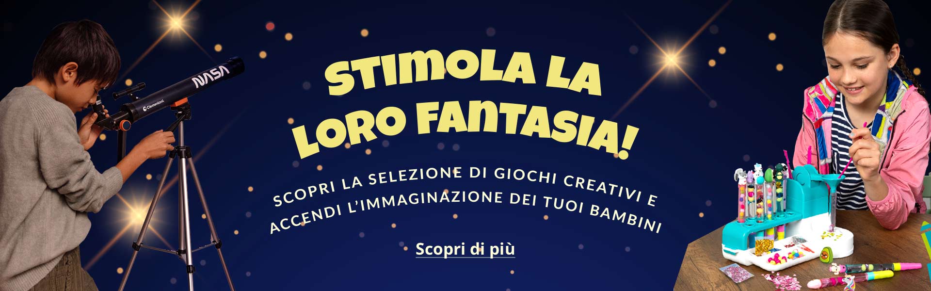 Regala un gioco creativo